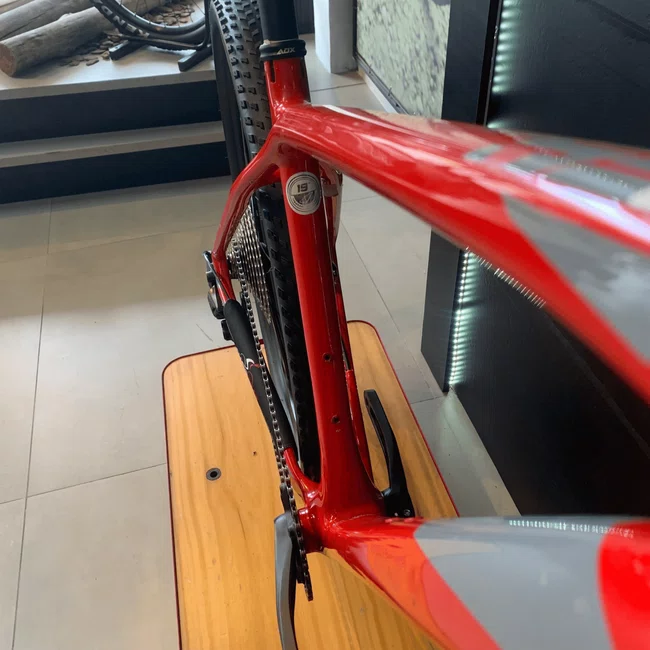 Bicicleta Audax Auge 555 Aro 29 Deore 12v T -19 Vermelha - Seminova