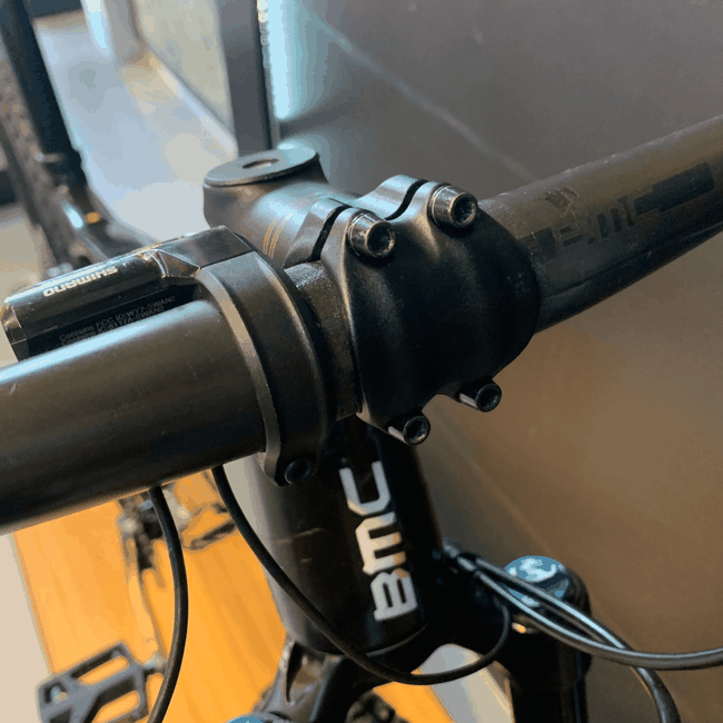 Bicicleta BMC Fourstroke Aro 29 XT DI2 22v T-17 Preto e Laranja e Branco - Seminova