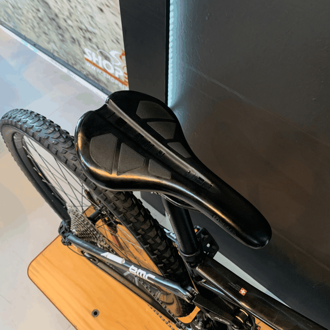 Bicicleta BMC Fourstroke Aro 29 XT DI2 22v T-17 Preto e Laranja e Branco - Seminova