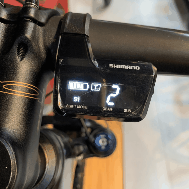 Bicicleta BMC Fourstroke Aro 29 XT DI2 22v T-17 Preto e Laranja e Branco - Seminova