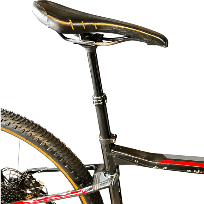 Bicicleta BMC Team Elite 01 Aro 29 XX1 12v Preto e Vermelho - Seminova