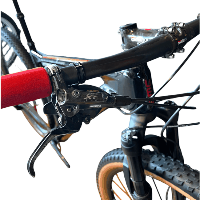 Bicicleta BMC Team Elite 01 Aro 29 XX1 12v Preto e Vermelho - Seminova