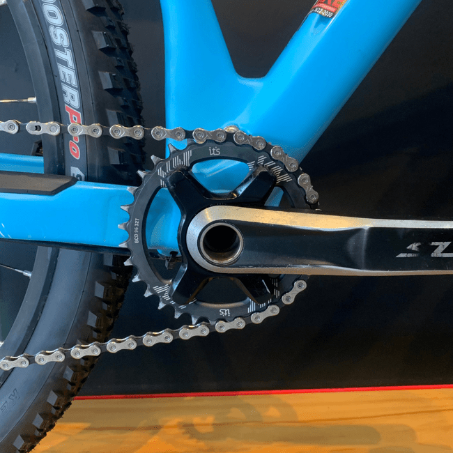 Bicicleta BMC Team Elite 02 Aro 29 XT 11v Azul e Preto e Laranja - Seminova