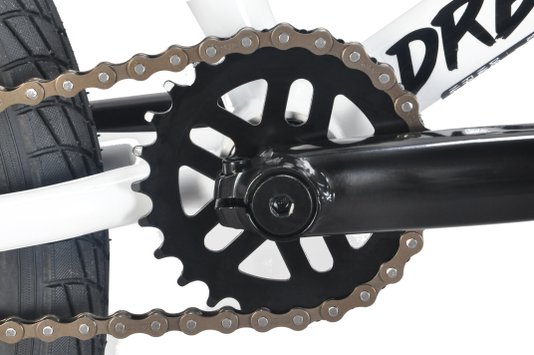 Bicicleta BMX DRB Highway Aro 20 Branco e Preto