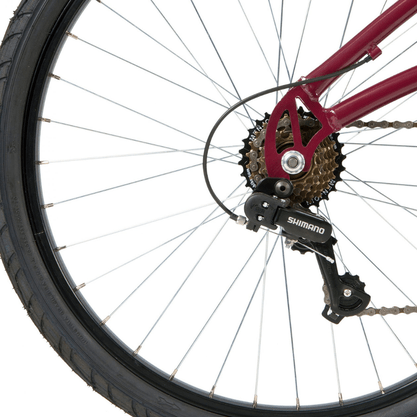 Bicicleta Caloi 400 Aro 26 Tourney 21v Feminino Vinho