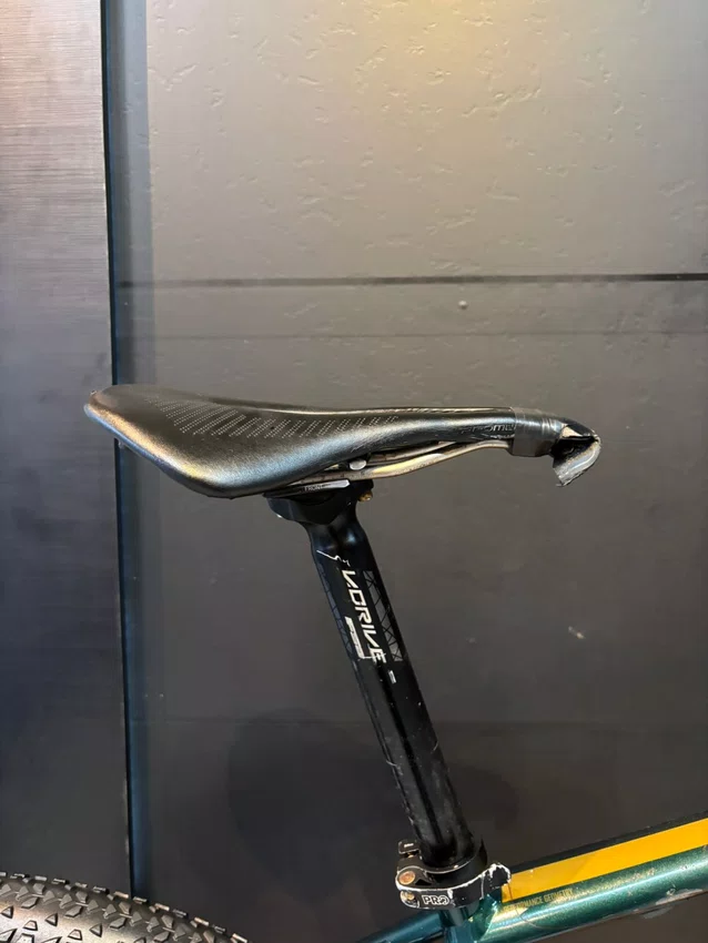 Bicicleta Caloi Elite 20 Aro 29 SRAM NX 12v Verde/Vermelho Seminova