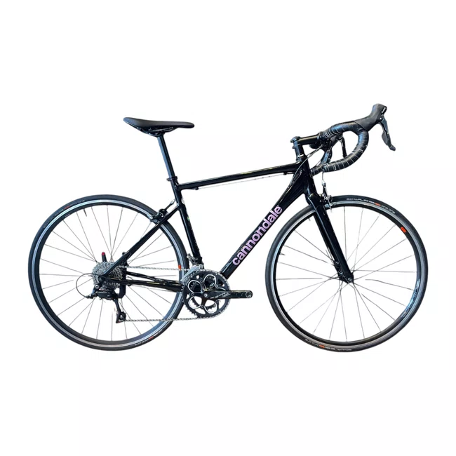Bicicleta Cannondale Caad Aro 700 Optimo 3 Sora 18V Preta - Seminova