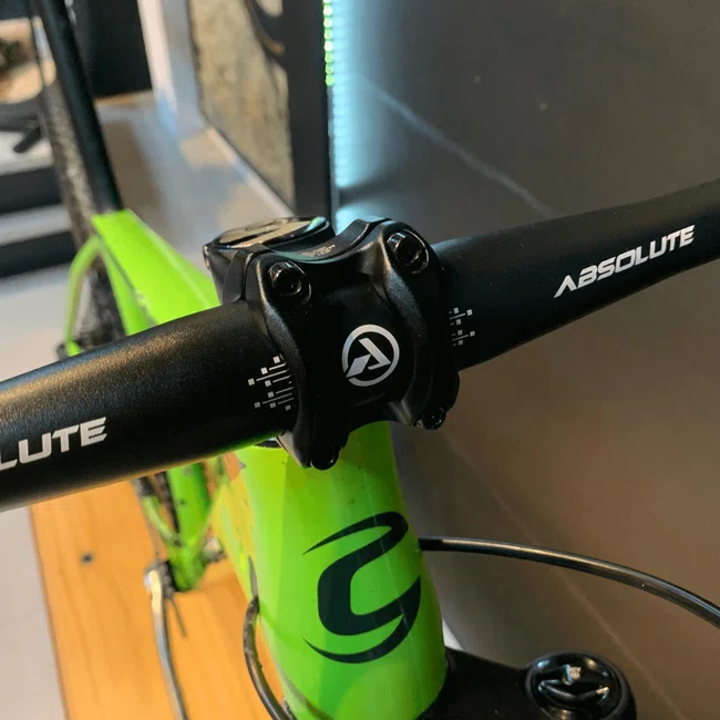 Bicicleta Cannondale FSI Carbon Aro 29 GX 12v Verde e Preto - Seminova