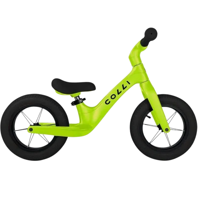 Bicicleta Colli Aro 12 Balance Amarelo Neon e preto