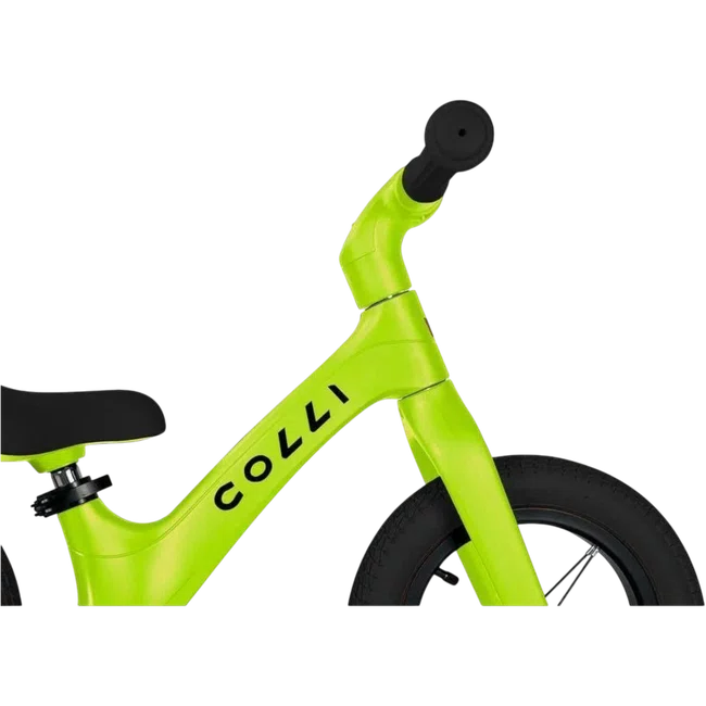 Bicicleta Colli Aro 12 Balance Amarelo Neon e preto