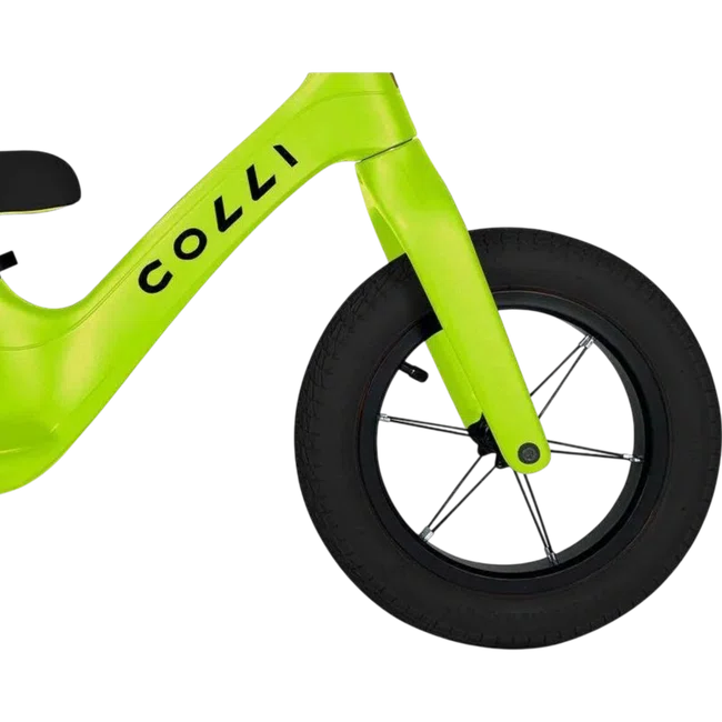 Bicicleta Colli Aro 12 Balance Amarelo Neon e preto
