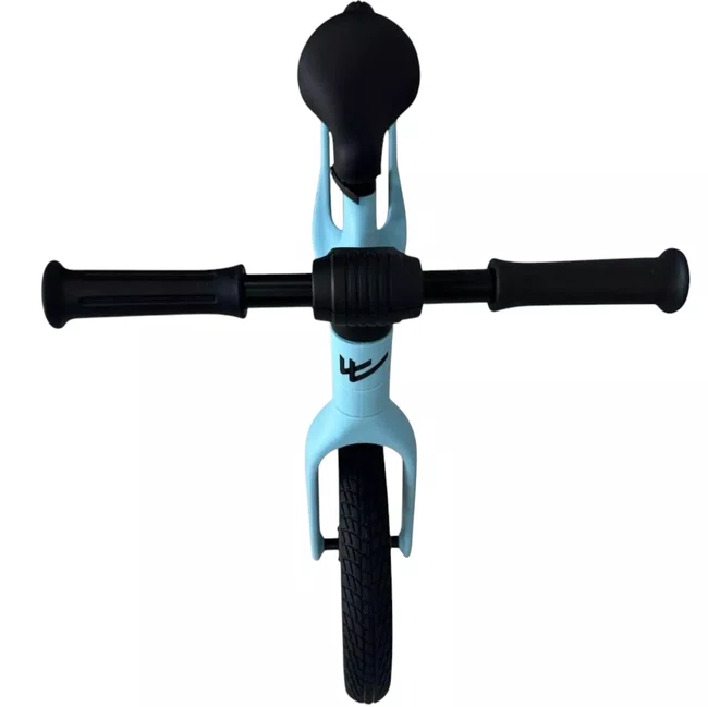 Bicicleta colli Aro 12 Balance Azul Champanhe e Pretoㅤㅤ