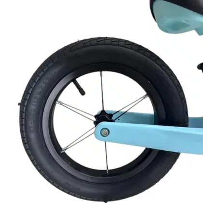 Bicicleta colli Aro 12 Balance Azul Champanhe e Pretoㅤㅤ