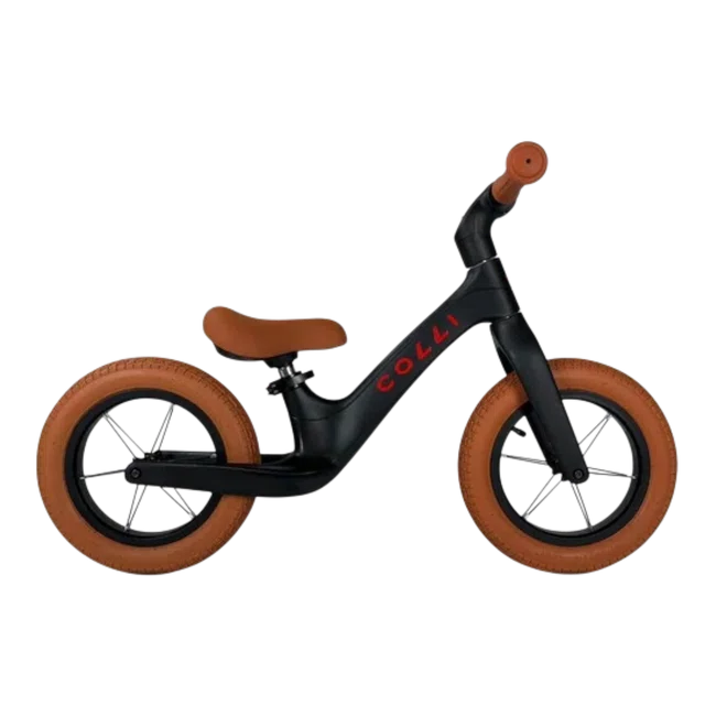 Bicicleta Colli  Aro 12 Balance Preto Fosco e Marron
