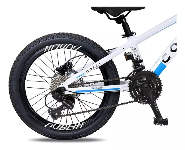 Bicicleta Colli Aro 20 Dublin 7v Brancoㅤㅤㅤㅤㅤㅤㅤㅤㅤㅤㅤㅤㅤㅤㅤㅤ