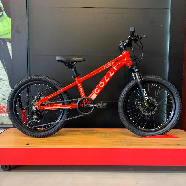 Bicicleta Colli Aro 20 Dublin 7v Vermelhoㅤㅤㅤㅤㅤㅤㅤㅤㅤㅤㅤㅤㅤㅤ