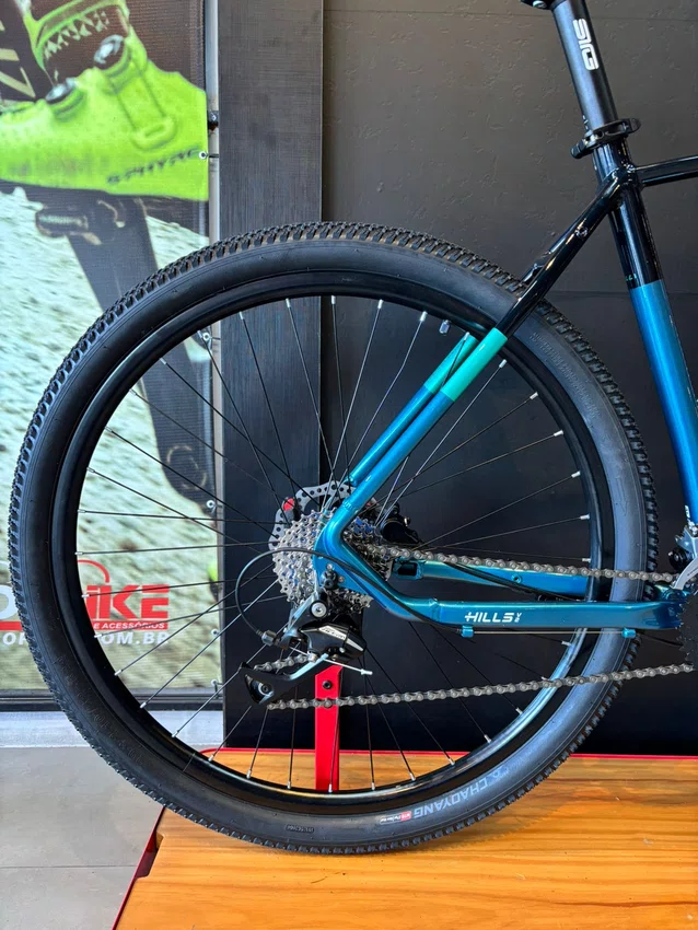Bicicleta Colli Hills G2 Aro 29 Shimano Acera 16v Preto/Verde