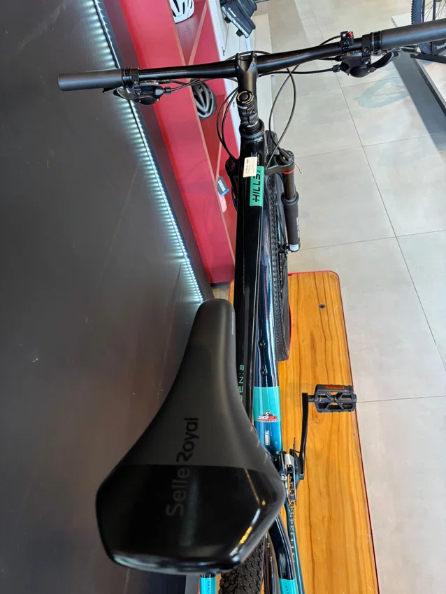 Bicicleta Colli Hills G2 Aro 29 Shimano Acera 16v Preto/Verde