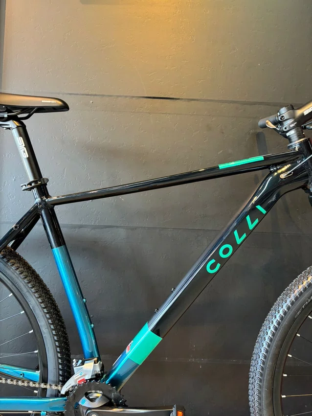 Bicicleta Colli Hills G2 Aro 29 Shimano Acera 16v Preto/Verde