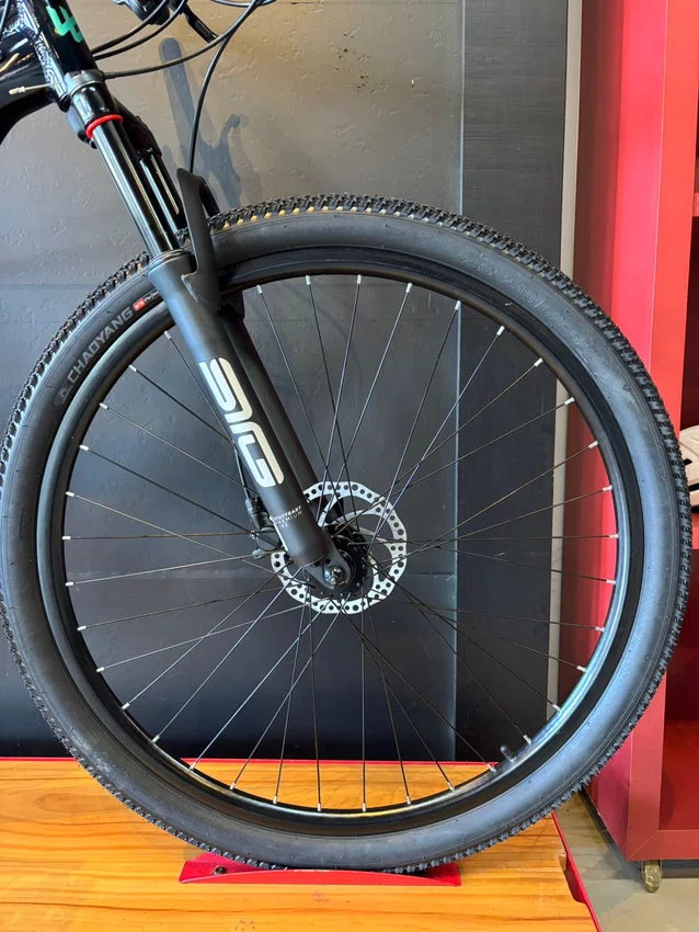 Bicicleta Colli Hills G2 Aro 29 Shimano Acera 16v Preto/Verde