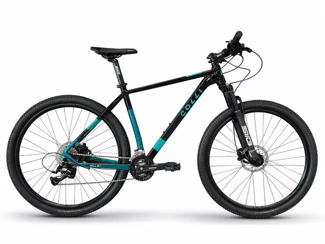 Bicicleta Colli Hills G2 Aro 29 Shimano Acera 16v Preto/Verde