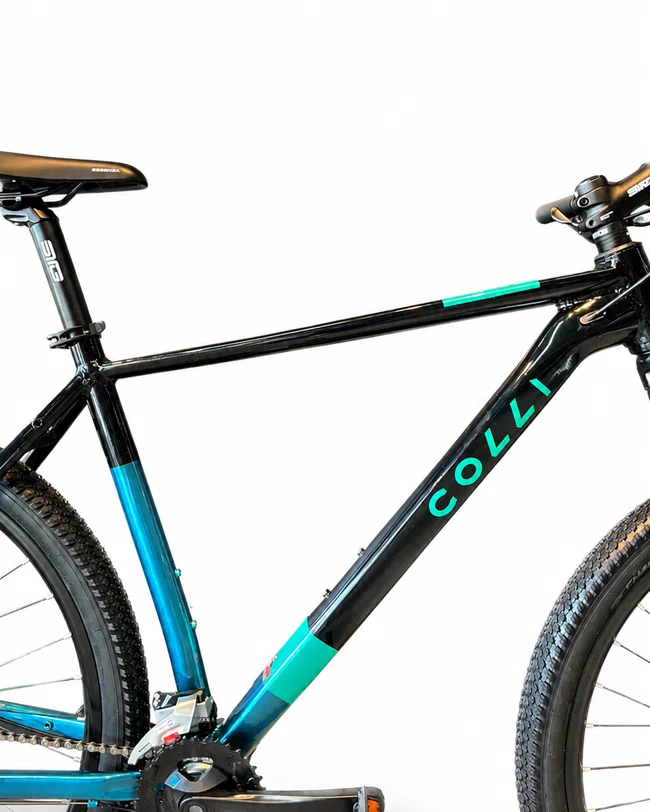 Bicicleta Colli Hills G2 Aro 29 Shimano Acera 16v Preto/Verde