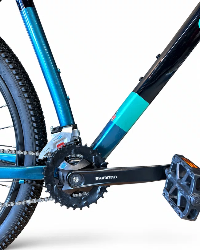 Bicicleta Colli Hills G2 Aro 29 Shimano Acera 16v Preto/Verde
