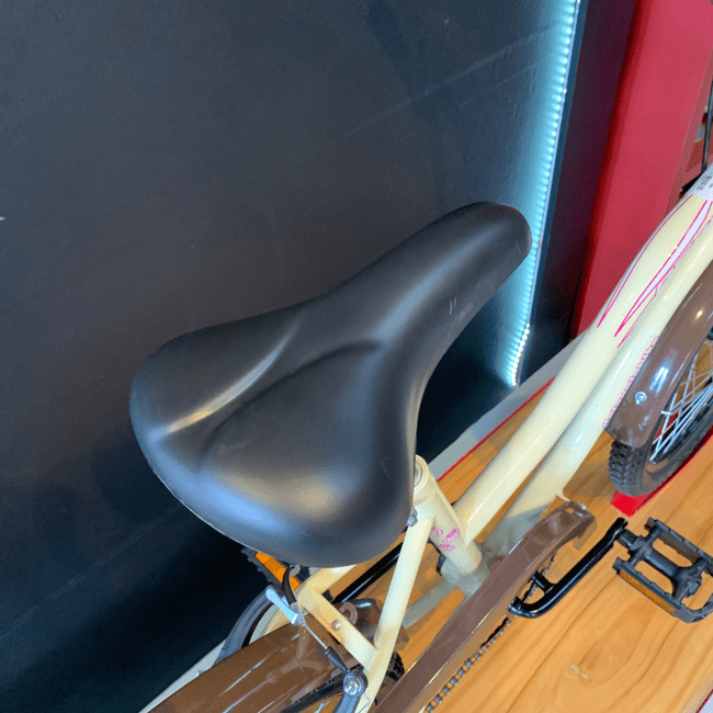 Bicicleta Dalannio Beach Retrô Aro 20 Feminina Bege e Marrom