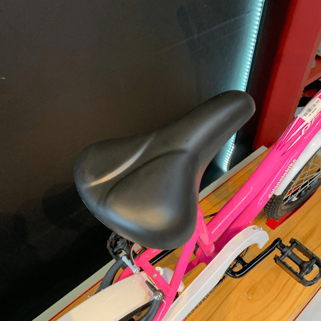 Bicicleta Dalannio Beach Retrô Aro 20 Feminina Rosa Chiclete