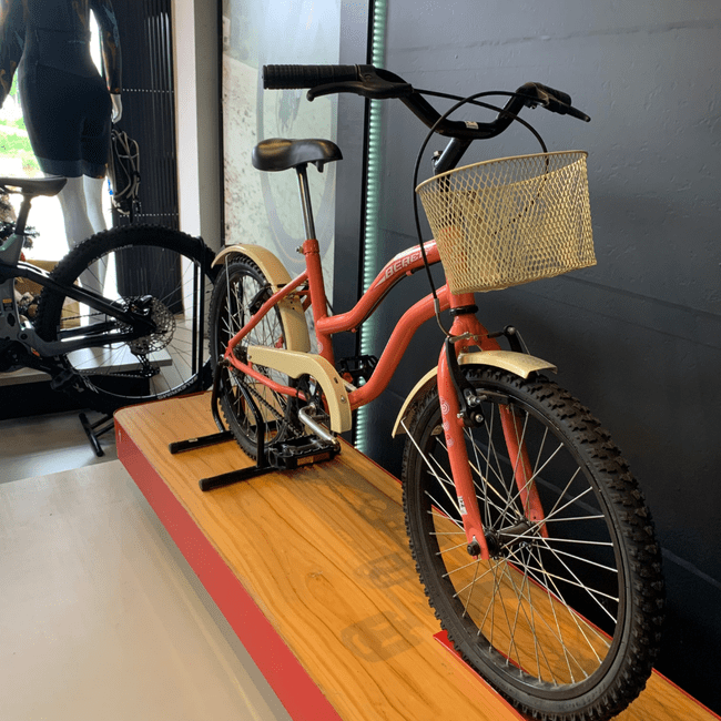 Bicicleta Dalannio Beach Retrô Aro 20 Feminina Salmão
