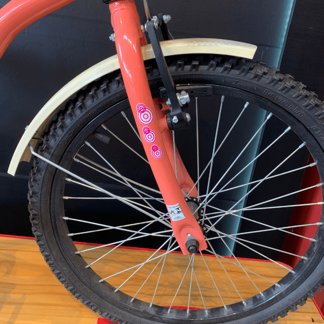 Bicicleta Dalannio Beach Retrô Aro 20 Feminina Salmão