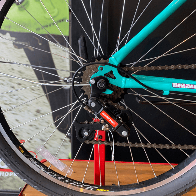 Bicicleta Dalannio Beach Retrô Aro 26 6v Feminina Azul Turquesa