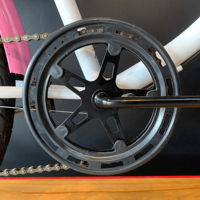 Bicicleta Dalannio Beach Retrô Aro 26 6v Feminina Branco e Rosa