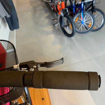 Bicicleta Dalannio Beach Retrô Aro 26 Feminina Preto e Rosa