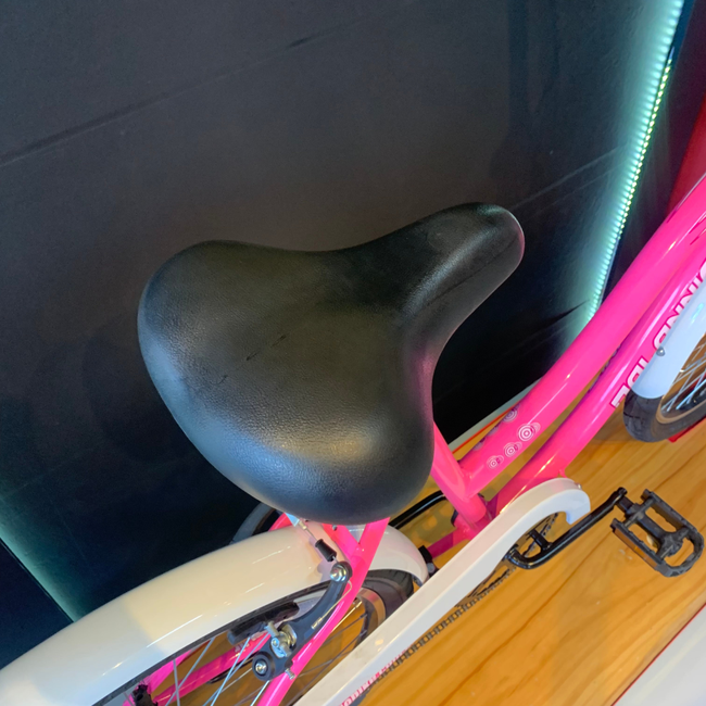Bicicleta Dalannio Beach Retrô Aro 26 Feminina Rosa Chiclete