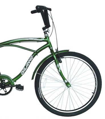 Bicicleta Dalannio Beach Retrô Aro 26 Masculino Verde