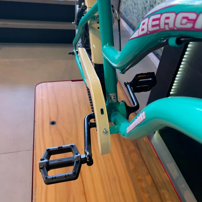 Bicicleta Dalannio Beach Retro Feminina Aro 20 Azul Turquesa