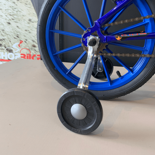 Bicicleta Dalannio Kids Aro 16 Azul e Pretaㅤㅤㅤㅤㅤㅤㅤㅤㅤㅤㅤㅤ