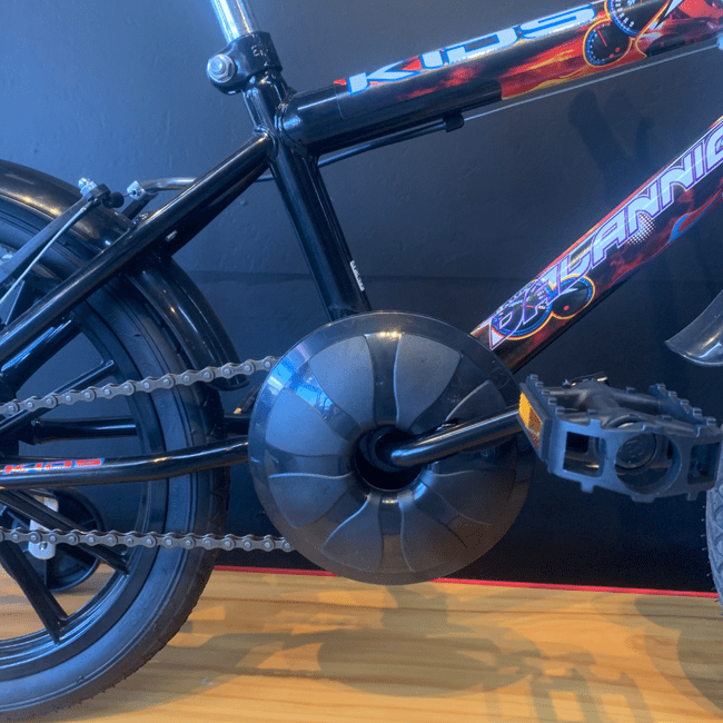 Bicicleta Dalannio Kids Aro 16 Preto e Brancoㅤㅤㅤㅤㅤㅤㅤㅤㅤㅤ