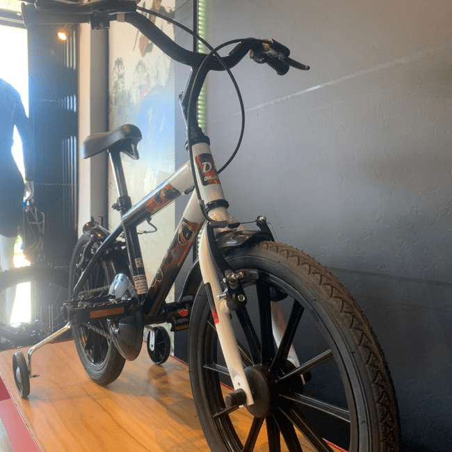 Bicicleta Dalannio Kids Aro 16 Preto e Brancoㅤㅤㅤㅤㅤㅤㅤㅤㅤㅤ