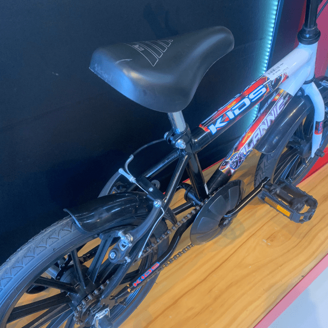 Bicicleta Dalannio Kids Aro 16 Preto e Brancoㅤㅤㅤㅤㅤㅤㅤㅤㅤㅤ