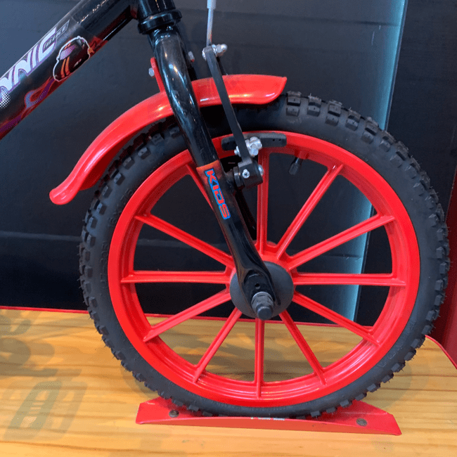 Bicicleta Dalannio Kids Aro 16 Vermelho e Pretoㅤㅤㅤㅤㅤㅤㅤㅤ