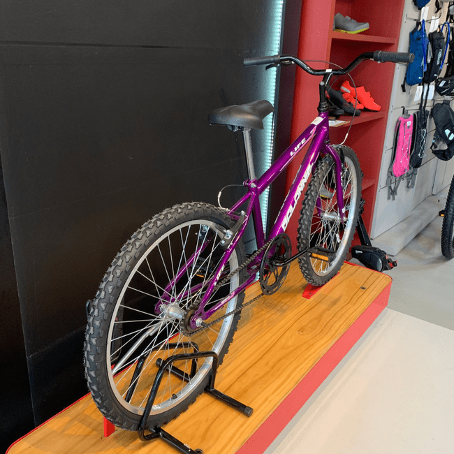 Bicicleta Dalannio Life Aro 24 Violeta