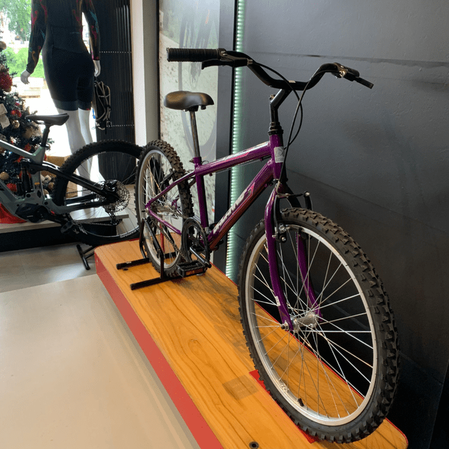 Bicicleta Dalannio Life Aro 24 Violeta