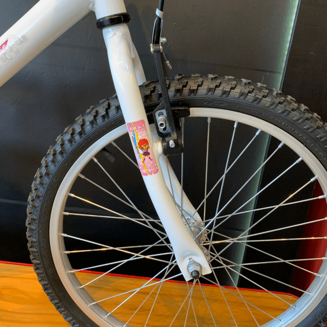 Bicicleta Dalannio Sissa Aro 20 Branco e Rosaㅤㅤㅤㅤㅤㅤㅤㅤㅤㅤ