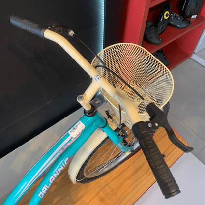 Bicicleta Dalannio Susi Retro Aro 24 Verde Agua ㅤㅤㅤㅤ