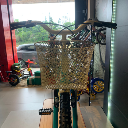 Bicicleta Dalannio Susi Retro Aro 24 Verde Agua ㅤㅤㅤㅤ