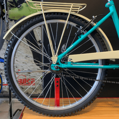 Bicicleta Dalannio Susi Retro Aro 24 Verde Agua ㅤㅤㅤㅤ
