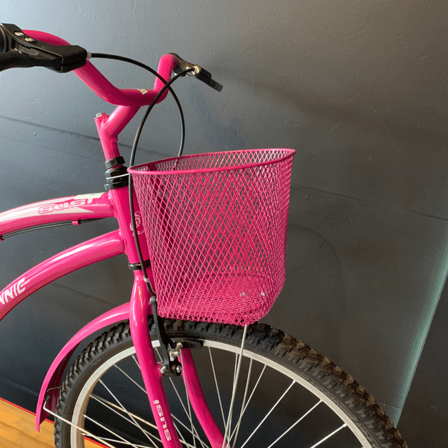 Bicicleta Dalannio Susi Retrô Aro 26 Rosaㅤㅤㅤㅤㅤㅤㅤㅤㅤㅤㅤㅤㅤㅤ