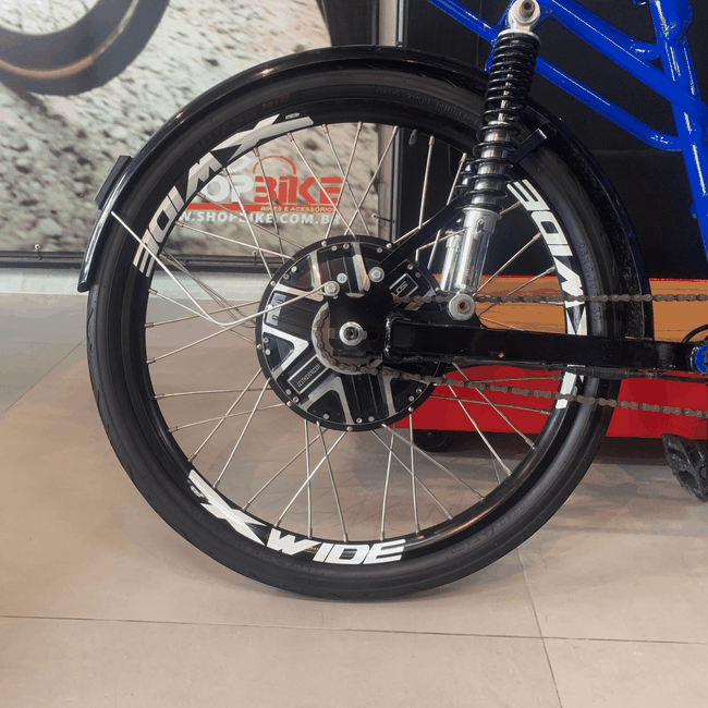 Bicicleta Elétrica Duos Full Aro 26 800 Watts Azul-Seminova